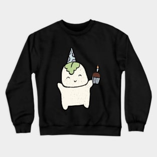 Happy birthday! ~mochi Crewneck Sweatshirt